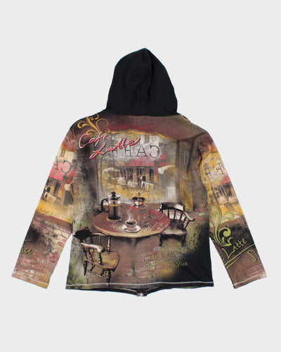 Y2k 00s Women's Jess And Jane Hoodie - M