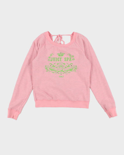 Y2k 00s Juicy Couture Cut out Jumper - S
