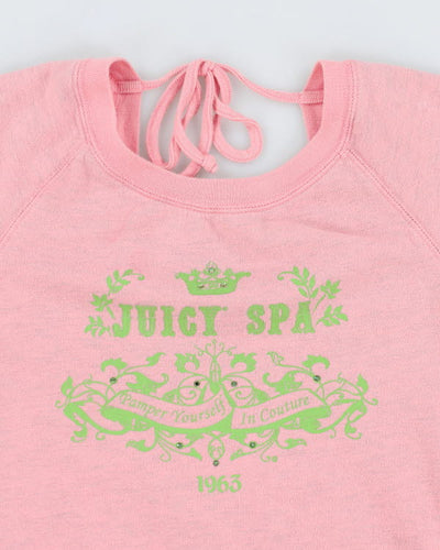 Y2k 00s Juicy Couture Cut out Jumper - S