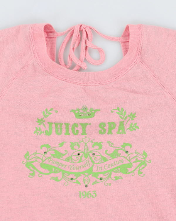 Y2k 00s Juicy Couture Cut out Jumper - S