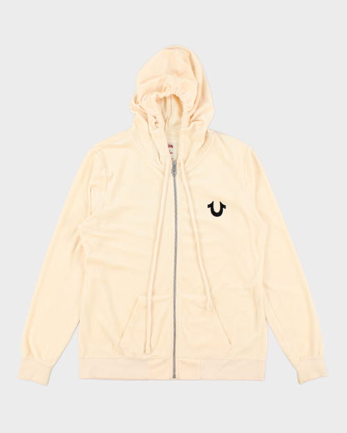 Y2k 00s True Religion Velour Hoodie - XL