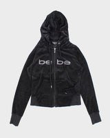 Y2k 00s Bebe Velour Hoodie - M