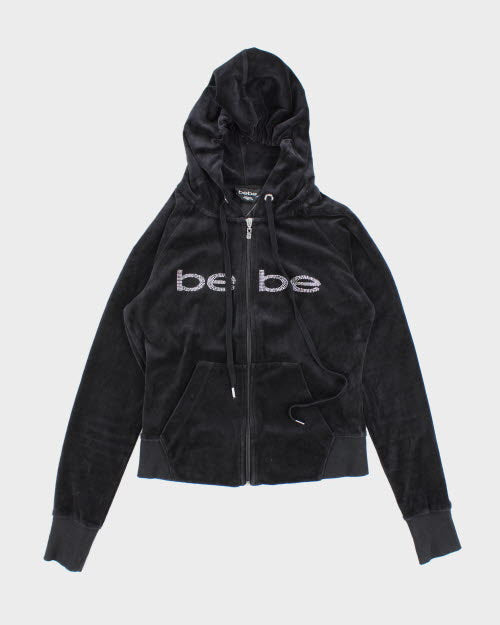 Y2k 00s Bebe Velour Hoodie - M