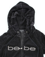 Y2k 00s Bebe Velour Hoodie - M