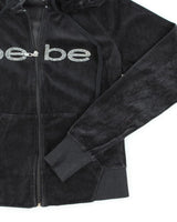 Y2k 00s Bebe Velour Hoodie - M