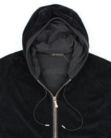 Versace Velour Hoodie - M