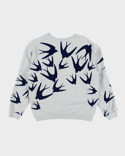 Alexander McQueen Swallow Sweatshirt - XS