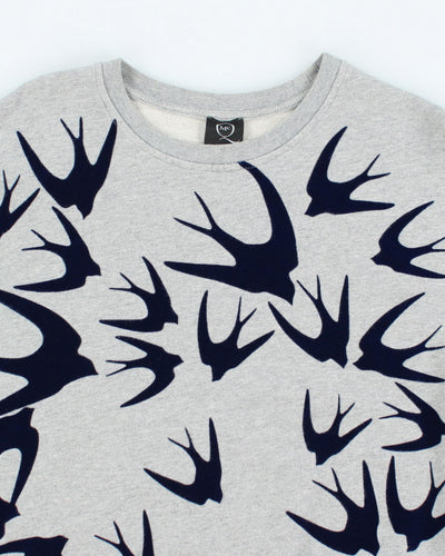 Alexander McQueen Swallow Sweatshirt - XS