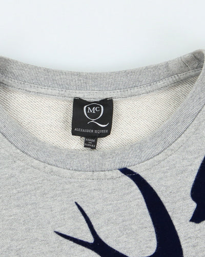 Alexander McQueen Swallow Sweatshirt - XS