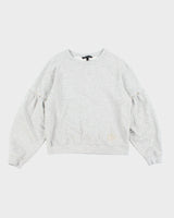 Vintage Armani Exchange Cropped Sweatshirt - S