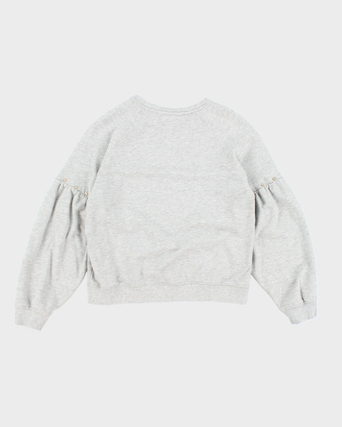 Vintage Armani Exchange Cropped Sweatshirt - S