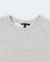 Vintage Armani Exchange Cropped Sweatshirt - S