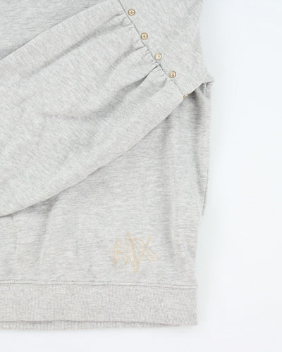 Vintage Armani Exchange Cropped Sweatshirt - S