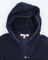 Vintage Y2K Juicy Couture Back Graphic Zip Up Hoodie - S