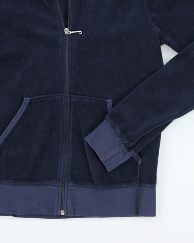 Vintage Y2K Juicy Couture Back Graphic Zip Up Hoodie - S
