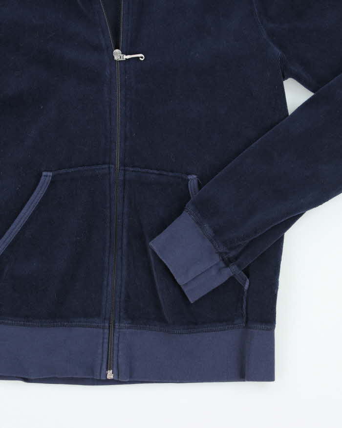 Vintage Y2K Juicy Couture Back Graphic Zip Up Hoodie - S