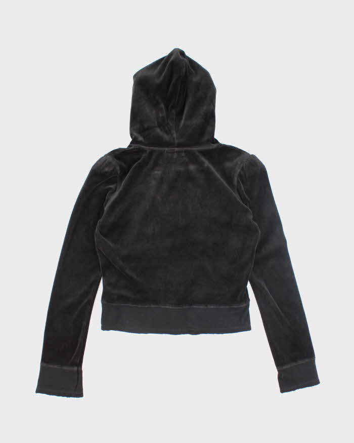 Vintage Y2K Guess Jeans Sequined Zip Up Hoodie - S