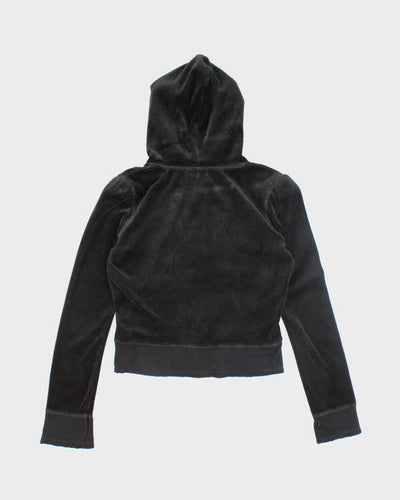 Vintage Y2K Guess Jeans Sequined Zip Up Hoodie - S