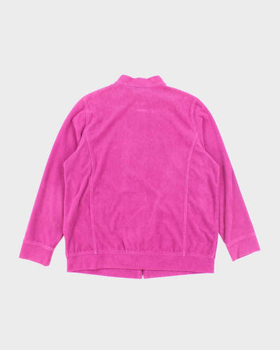 Vintage Y2K Alia Zip Up Hoodless Hoodie - M