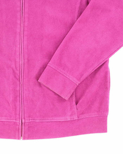 Vintage Y2K Alia Zip Up Hoodless Hoodie - M