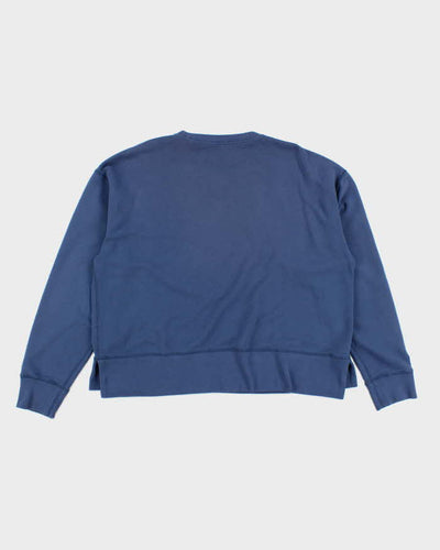 Vintage Y2K Ralph Lauren Cropped Graphic Sweatshirt - XL