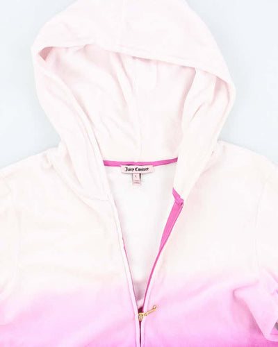 Juicy Couture Ombre Zip-Up Hoodie - L