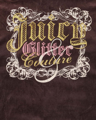 Y2k 00s Juicy Couture Zip-Up Jumper - L