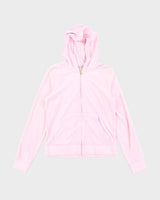 Y2k 00s Juicy Couture Zip-Up Hoodie - L