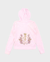 Y2k 00s Juicy Couture Zip-Up Hoodie - L