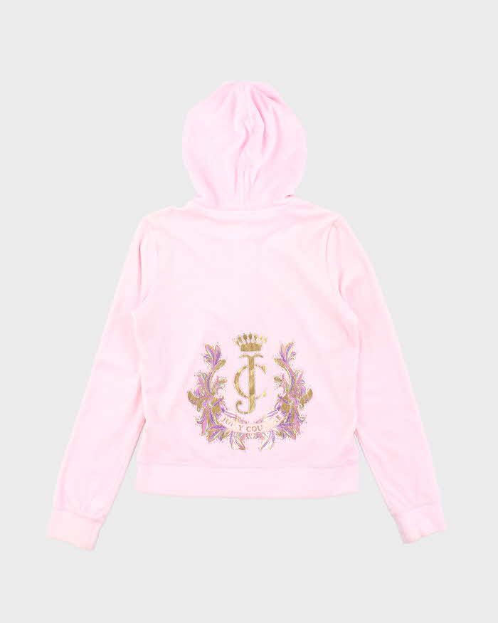 Y2k 00s Juicy Couture Zip-Up Hoodie - L
