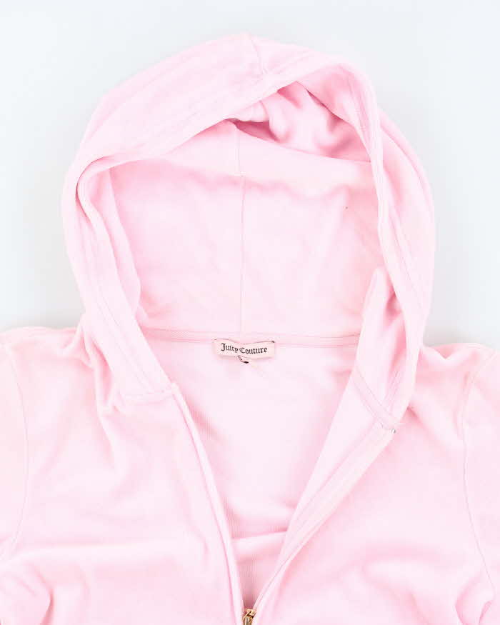 Y2k 00s Juicy Couture Zip-Up Hoodie - L