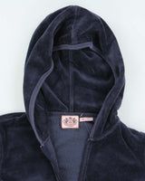 Vintage Y2K Juicy Couture Sequin Graphic Zip Up Hoodie - S