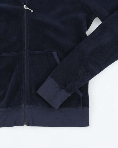 Y2k 00s Juicy Couture Zip-Up Hoodie - L