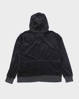 Vintage Y2K Juicy Couture Heart Patch Zip Up Hoodie - XXL