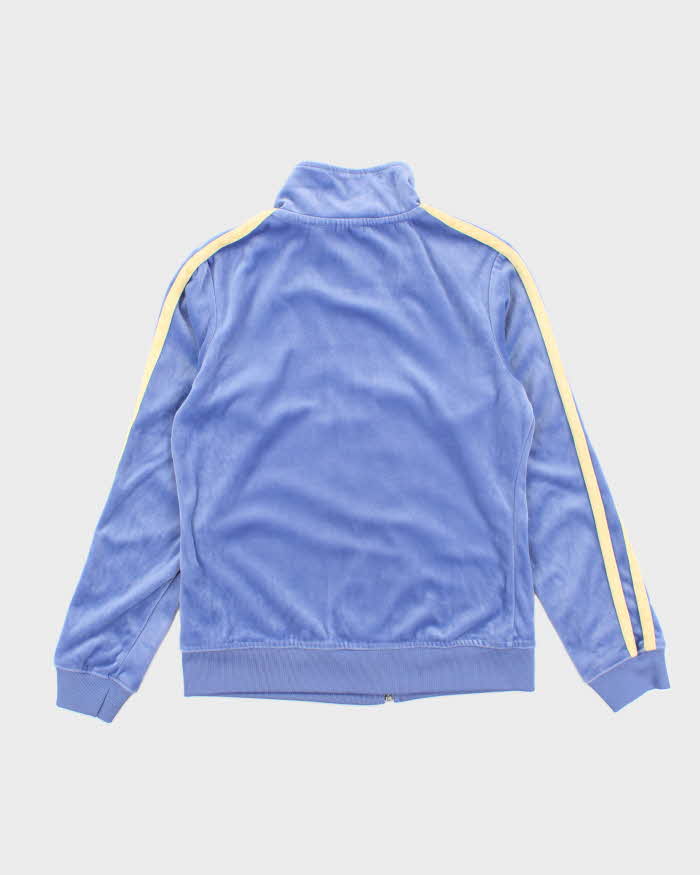 Vintage Y2K Russell Athletic Striped Full Zip Hoodie - L
