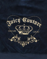 Vintage Y2k 00s Juicy Couture Short Sleeve Hoodie - L