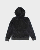 Y2k 00s BCBG Velour Rhinestone Hoodie - L
