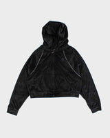Vintage Y2k 00s Victoria's Secret Velour Hoodie - S