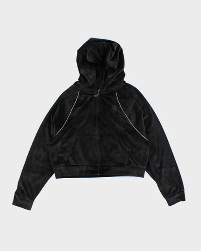 Vintage Y2k 00s Victoria's Secret Velour Hoodie - S