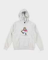 Vintage Women's Ralph Lauren Polo Bear Graphic Print Hoodie - L