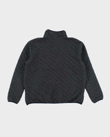 Vintage Eddie Bauer Quilted Quarter-Button Jumper - M