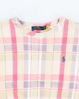 Vintage Ralph Lauren Checked Sweatshirt - M