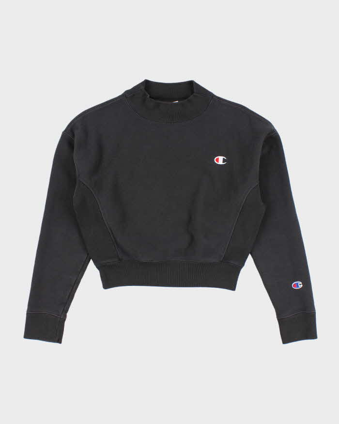 Vintage Y2k 00s Champion Reverse Weave Cropped Sweatshirt - XS