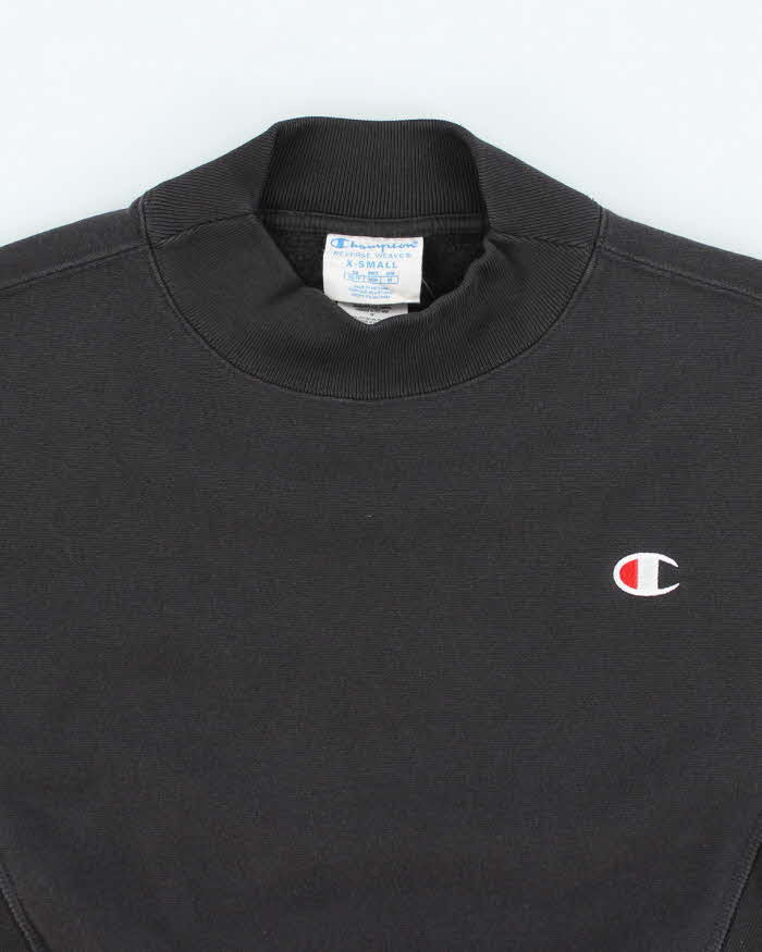 Vintage Y2k 00s Champion Reverse Weave Cropped Sweatshirt - XS