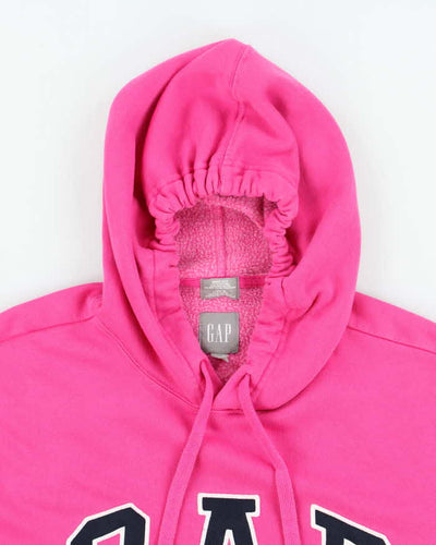 Vintage Gap Pink Logo Hoodie - S