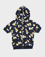 Vintage Y2k 00s Juicy Couture Towling Short Sleeve Hoodie - M
