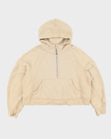 Lululemon Cropped Quarter-Zip Boxy Hoodie - XL