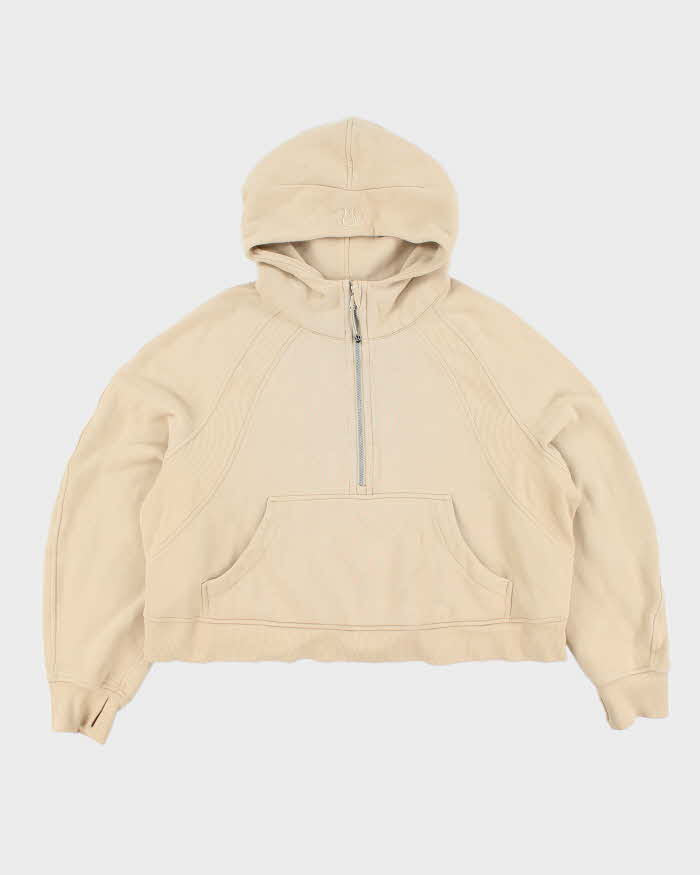 Lululemon Cropped Quarter-Zip Boxy Hoodie - XL