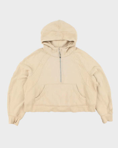 Lululemon Cropped Quarter-Zip Boxy Hoodie - XL