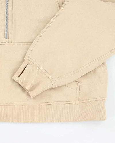 Lululemon Cropped Quarter-Zip Boxy Hoodie - XL